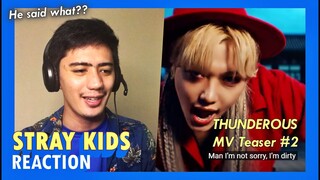 REACTION to Stray Kids THUNDEROUS (소리꾼) MV Teaser 2