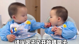 吃西瓜第二弹，人类幼崽的想法你千万不要预测～