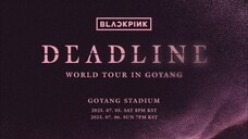 [Fancam] BLACKPINK World Tour 'DEADLINE' In Goyang - Day 1 (2025)