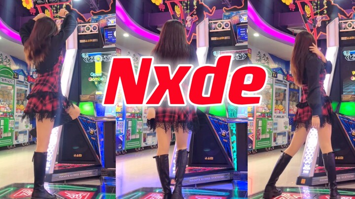 [E-Dance to Fame] Sexy Nxde—(G)I-DLE dance machine cover full, girls loves this song's sexy dance