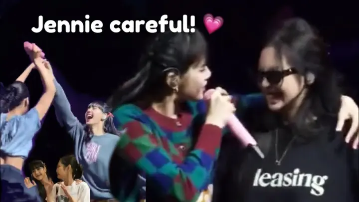 Lisa really cares for Jennie | Stage moments Part 2