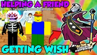 HELPING A FRIEND BEATING TRIAL 1 // ALL STAR TOWER DEFENSE!