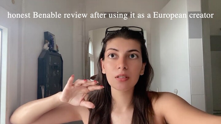 I tried Benable - honest review after using it as a European creator