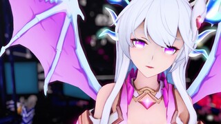 (MMD) Silver Dragon Princess Gu Yuena - Koi Copy Dance. If you've watched enough, let's listen to th