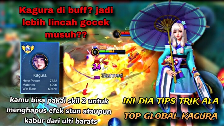 🔥 Kagura di Buff? Auto Lincah Gocek Musuh! Tips Ala Top Global MLBB 🔥