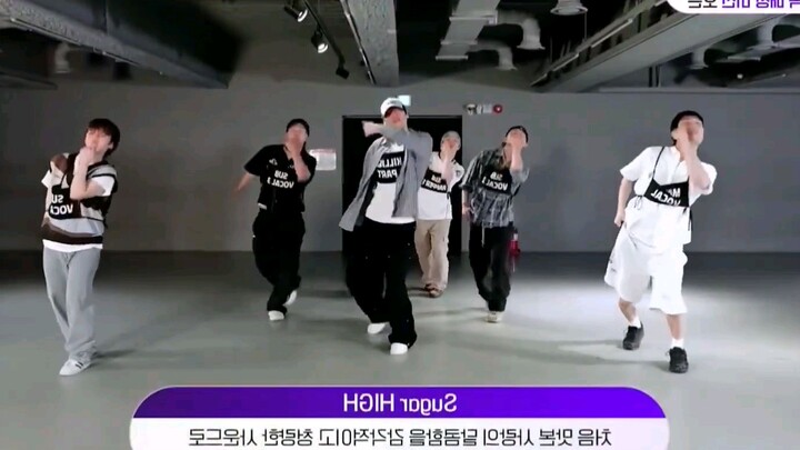 Sugar HIGH - Boys2Planet Choreography Demo Mirrored