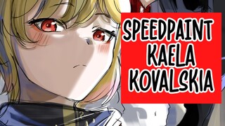 SPEEDPAINT KAELA KOVALSKIA - Hololive ID gen 3 || Speedpaint Ibispaint X