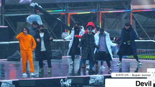 Super Junior - Super Junior4K Rehearsal Fancam Devil@180224 เพลงร็อค