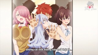 Cứu gái khỏi ngã cầu thang ai ngờ | Khoảnh khắc Anime