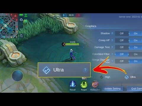 UNLOCK THE ULTRA GRAPHICS FOR MOBILE LEGENDS