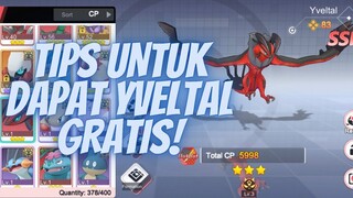 YVELTAL GRATIS, GAK SIA SIA NABUNG RAINBOW DIAMOND DARI ARENA - POKEMON WORLD