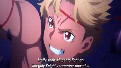 SAO: Despise opponent for being a woman the guy received a better Ending