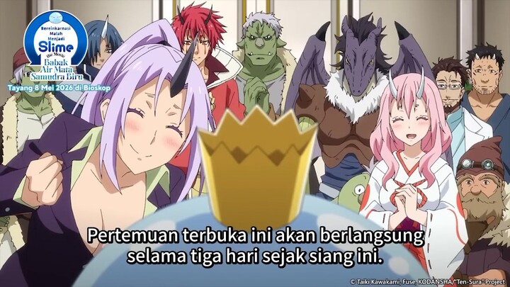 (Tensura) akan hadir di layar lebar kesayangan anda.!! Tensura movie 8 Mei 2026