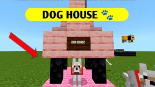How to make Dog House in Minecraft easy  #viral #minecraft #gaming🐕