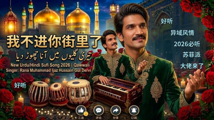 Teri Galliyon Mein Aana Chhod Diya | Rana Muhammad Ijaz Hussain Gul Dervi | New Urdu Hindi Sufi