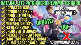 Data ML Lite Full Event 1Gb Patch Hero Revamp | ML Lite | Cara Mengatasi Lag & Patah Patah ML