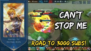 Try to stop me? Fanny Ultra Aggressive Rank Gameplay | Fanny Maniac | Mobile Legends Bang Bang