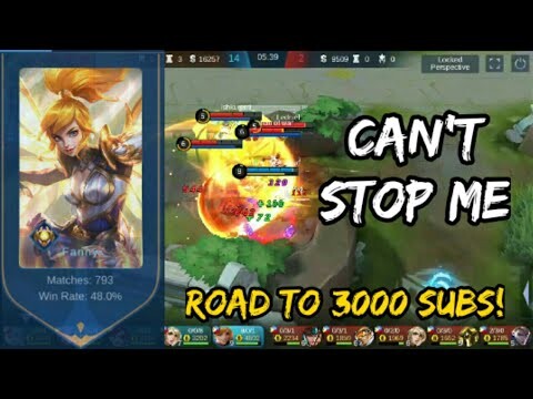 Try to stop me? Fanny Ultra Aggressive Rank Gameplay | Fanny Maniac | Mobile Legends Bang Bang