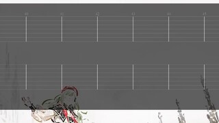 [Bang Bang/Guitar Tabs] The first double guitar tabs of Ave Mujica ED "Georgette Me, Georgette You" 