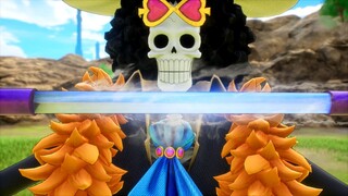 One Piece Odyssey - Brooke Complete Moveset Max Level 99 Gameplay (4K 60fps) ワンピース オデッセイ