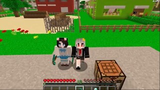 SAMMY  PHONG CẬN  MÈO SIMMY  THỬ THÁCH 24H LÀM QUÁI VẬT TRONG MINECRA