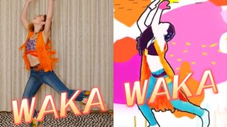 "Just Dance" Waka Waka - mari lepaskan keliaran!