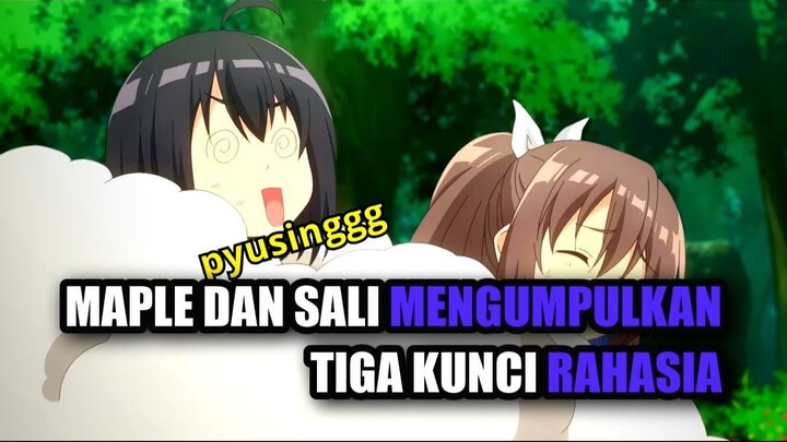 Maple Dan Sali Mengumpulkan Tiga Kunci Rahasia