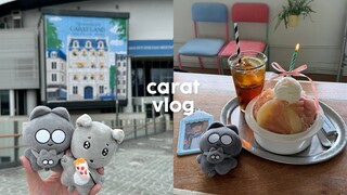 carat vlog💎 | seventeen in caratland 2024 🎡, wonwoo's birthday cafes 🇰🇷, lucky card!!