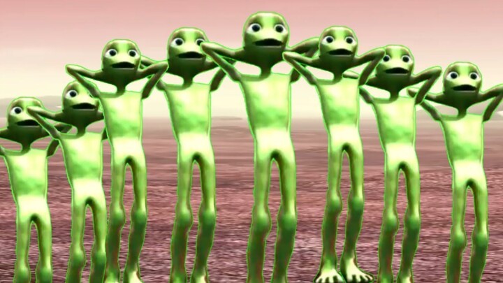 Alien dance VS Funny alien VS Dame tu cosita VS Funny alien dance VS Green alien dance VS Dance song