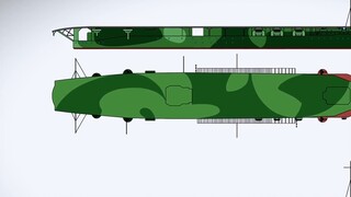 How many colors are there for Japanese ships? Ship model making guide for newcomers 6 1/700 Super Cr