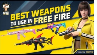 Best Weapons to use in Free Fire | For The Win - Episode 1