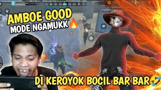 AMBOE MODE NGAMUK🔥!! DI KEPUNG BOCIL BAR BAR🤣!! SOLO VS SQUAD