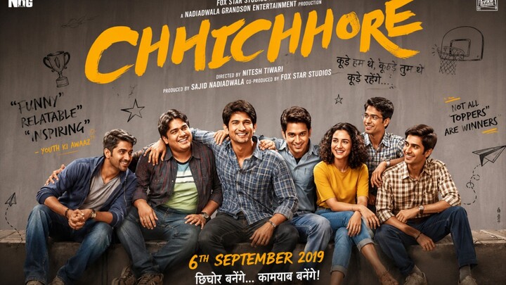 Chhichhore (2019) full movie dubbed in indi