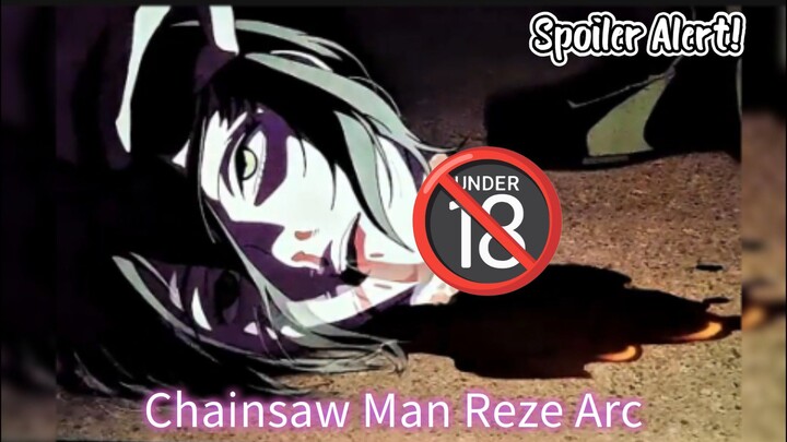18+No Sensor‼️SPOILER‼️MOMEN Paling BRUTAL REZE di Movie Chainsaw Man