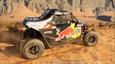 Overdrive OT3 in Dakar Desert Rally. Red Bull off-road team USA