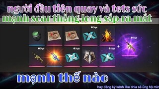 [garena free fire] #151 quay và test luôn sức mạnh skin súng scar thăng long cùng anh chàng 7 màu