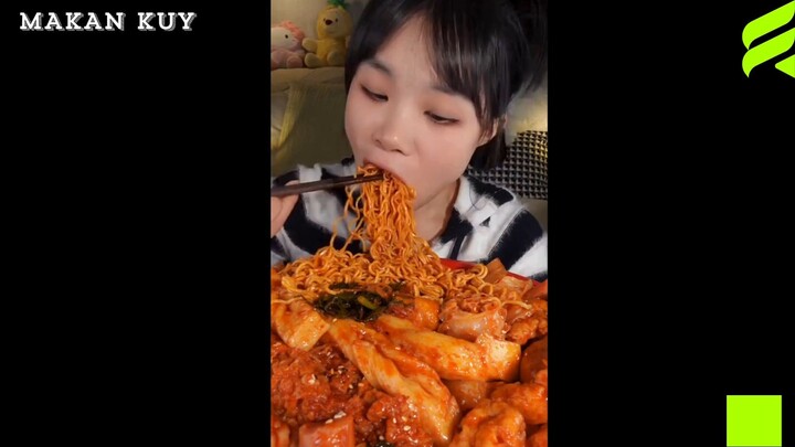 mukbang mie ekstra pedas #fyp #asmr #mukbang #mukbang #makananpedas