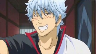 Gintama: Gintoki came home drunk and found that he was on the wrong set. There was a character who l