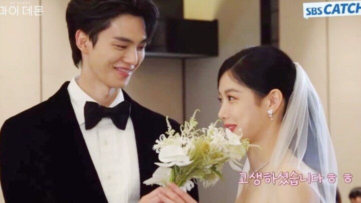 คลิปเบื้องหลังงานแต่งช่างเปิดเผยจริงๆ มีจูบกันแบบไม่กั๊กด้วย!! เจียงเจียง คุณยิ้มออกมาดูไม่มีค่าเลยน