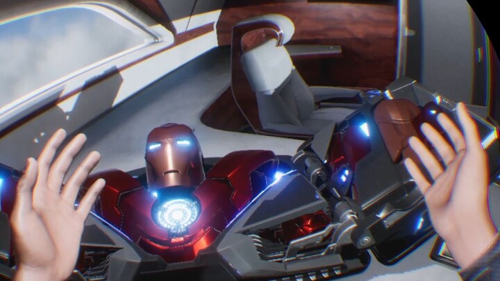 "Marvel Iron Man VR" trial, steel battle suits travel the sky