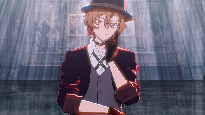 【BSD Nakahara Chuuya|MMD】Survived in the photo frame for a thousand years🖼️