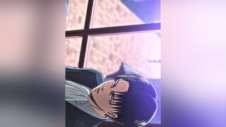 anime animeedit shingekinokyojin leviackerman fypシ