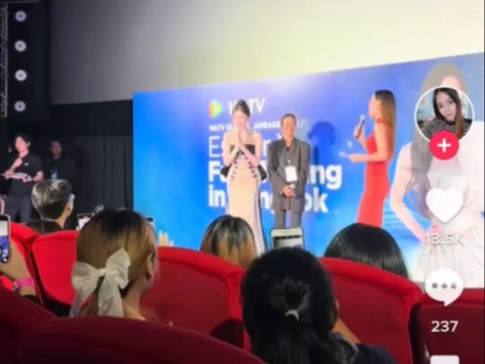 tiktok上虞书欣来泰国宣传永夜星河，泰妃们纷纷夸她可爱