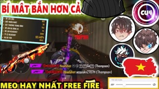 Free Fire ☘️ Tiết Lộ Bí Mật HeadShot Hơn  Của Các Pro Player Cực Kì Đơn Giản Và Hiệu Quả