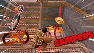 Unlimited Molotov VS Campers 😱 Easiest Way To Kill Them | Metro Royale