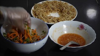 cách làm Gỏi Khoai Môn dể mà ngon