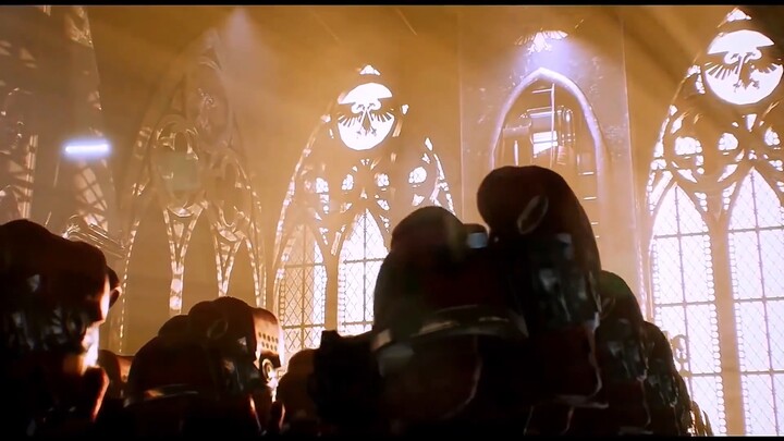 【คำบรรยาย HD / สองภาษา】 Warhammer 40K คำอธิษฐานก่อนสงครามของ Blood Angels ทำให้เลือดของ Sanguinius!