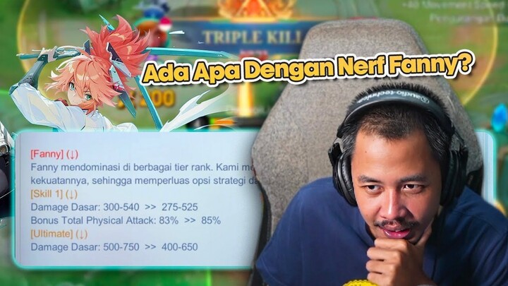 REVIEW JUJUR NERF FANNY❗️BARU KALI INI SANGAT BANYAK DRAMANYA - Mobile Legends