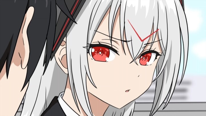 The five-year-old chief (Chaos) teases the one-year-old wanderer