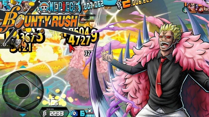 one piece bounty rush ดองกี้โฮเด้ โดฟลามิงโก้ เลเวล80